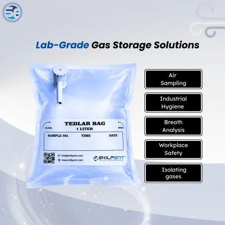 Tedlar Bag for Gas Sampling